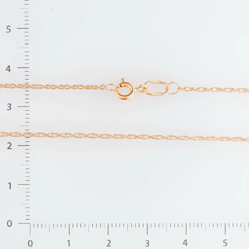 Цепь из красного золота 585 пробы