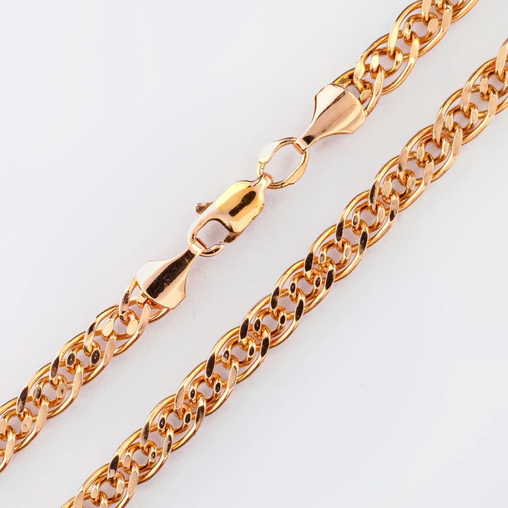 Цепь из красного золота 585 пробы