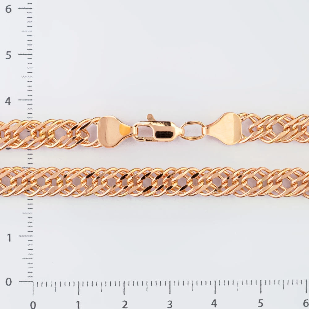 Цепь из красного золота 585 пробы