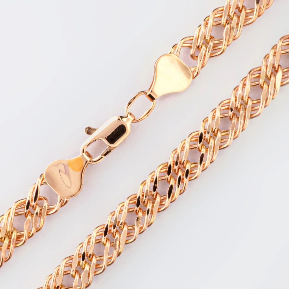 Цепь из красного золота 585 пробы