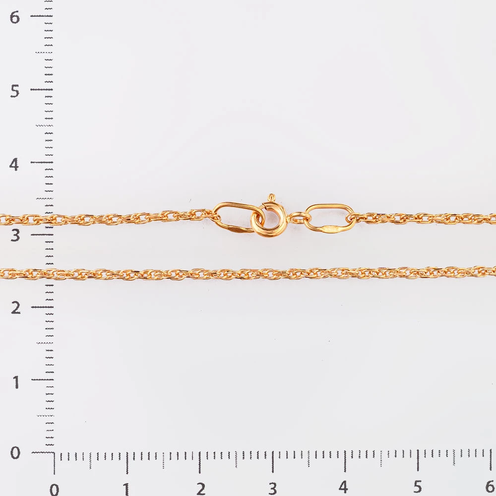 Цепь из красного золота 585 пробы