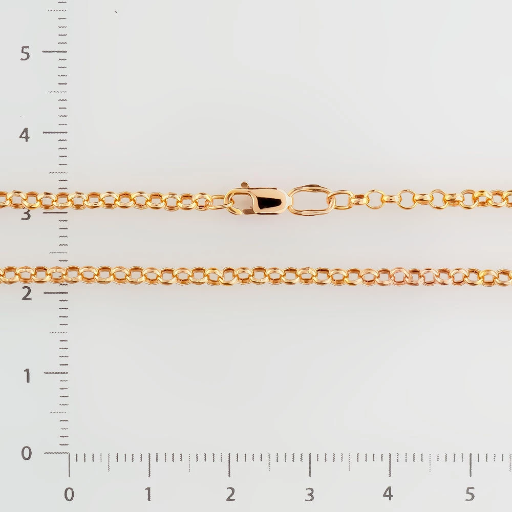 Цепь из белого золота 585 пробы