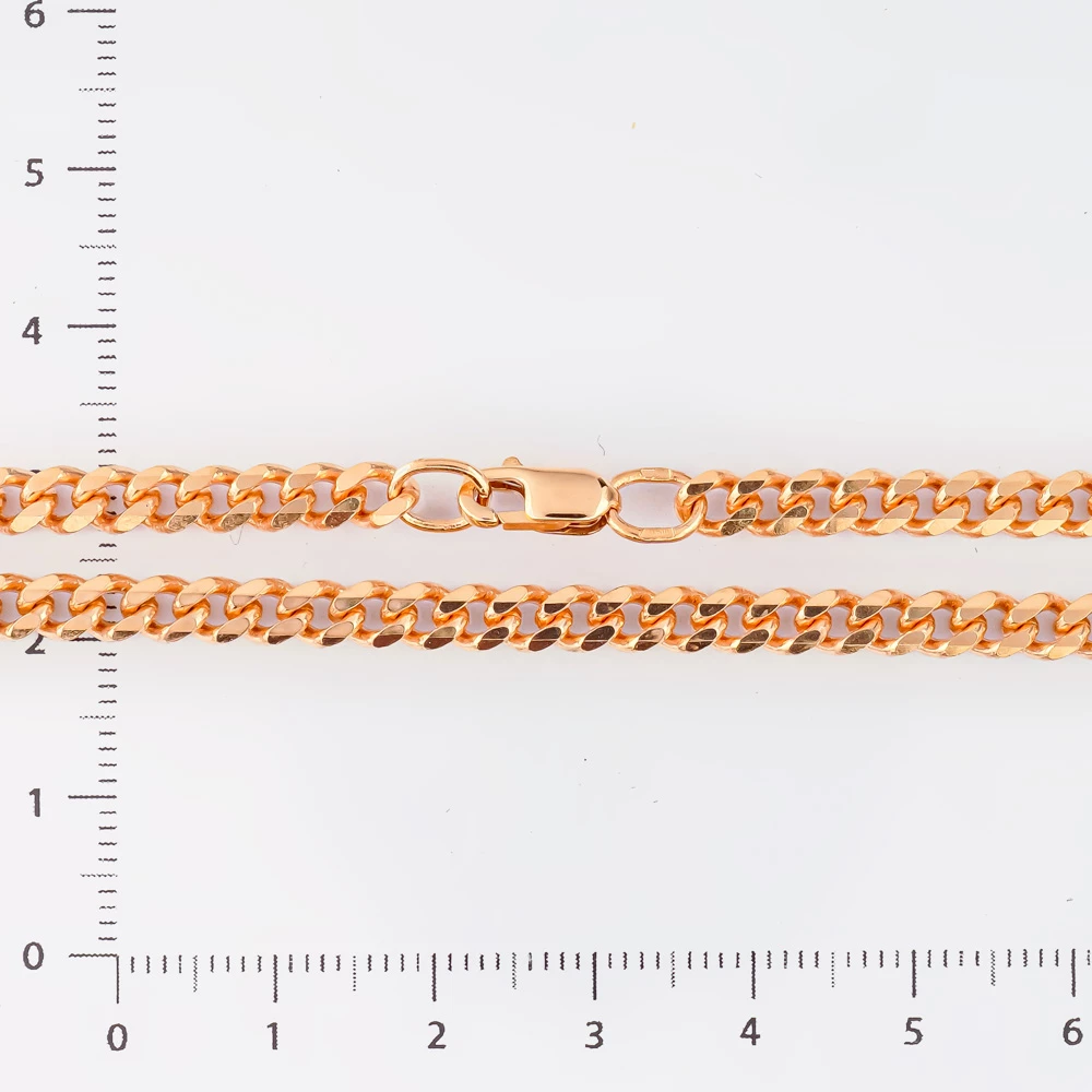 Цепь из красного золота 585 пробы