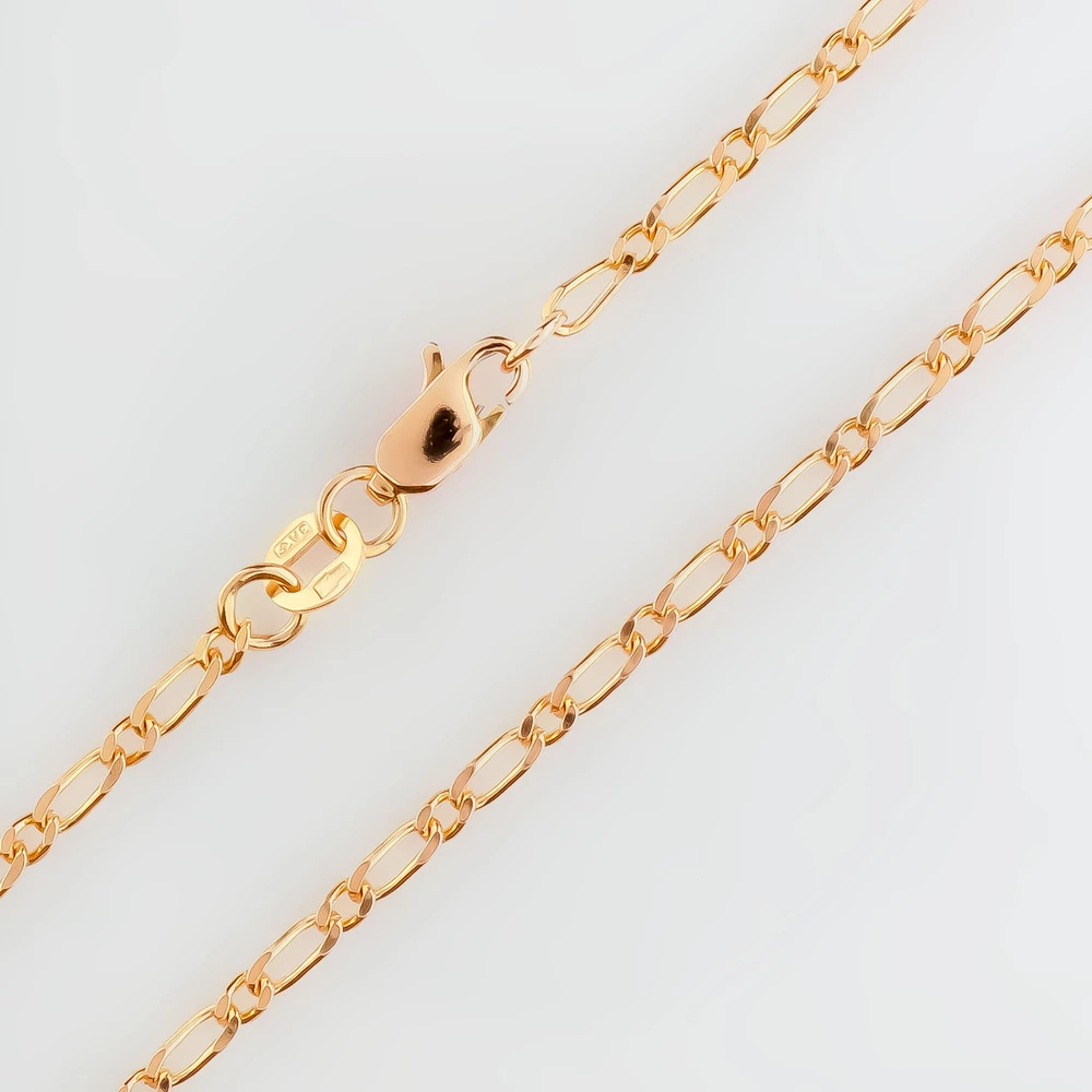 Цепь из красного золота 585 пробы