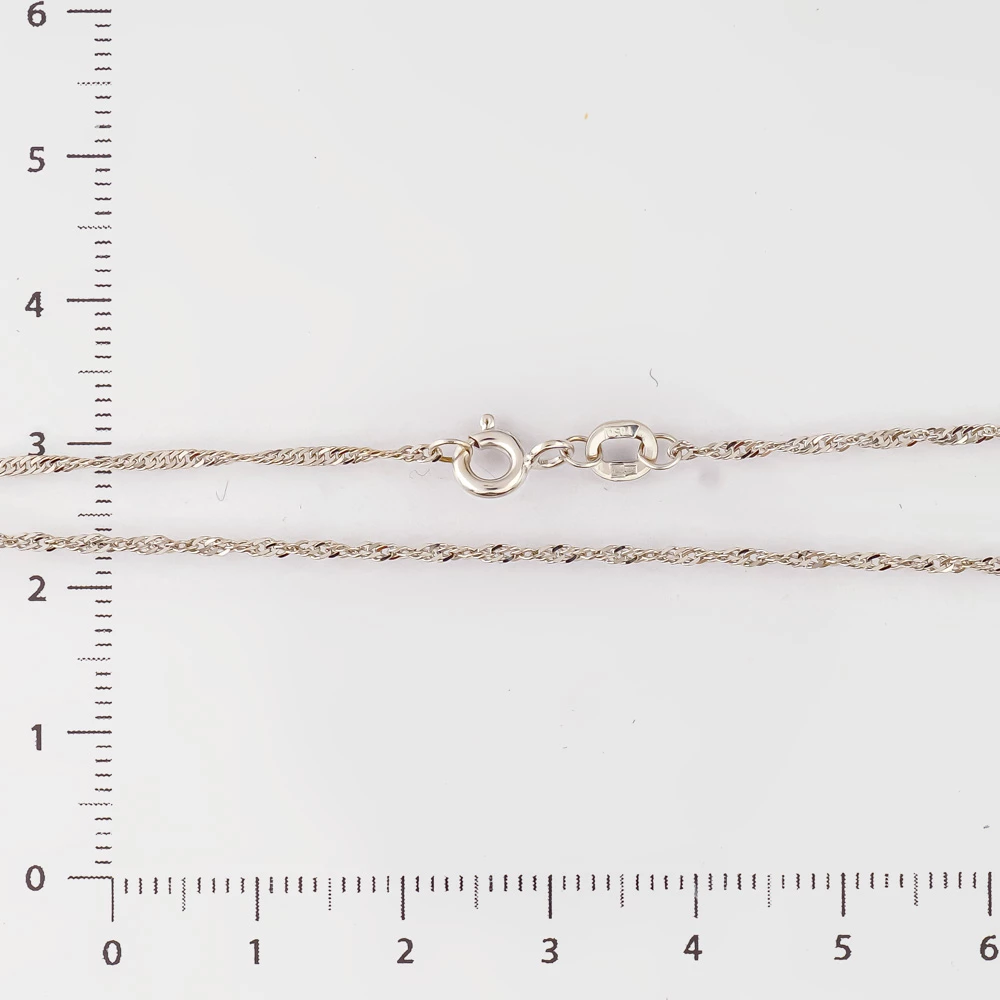 Цепь из белого золота 585 пробы