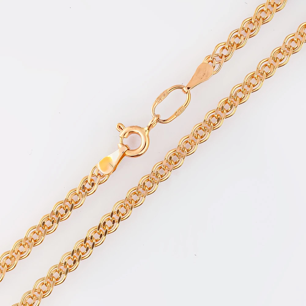 Цепь из красного золота 585 пробы