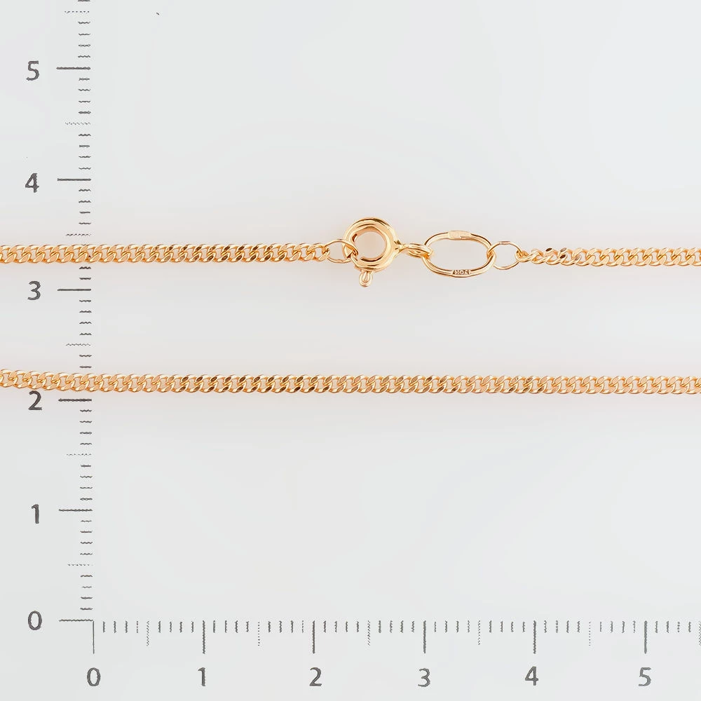 Цепь из красного золота 585 пробы