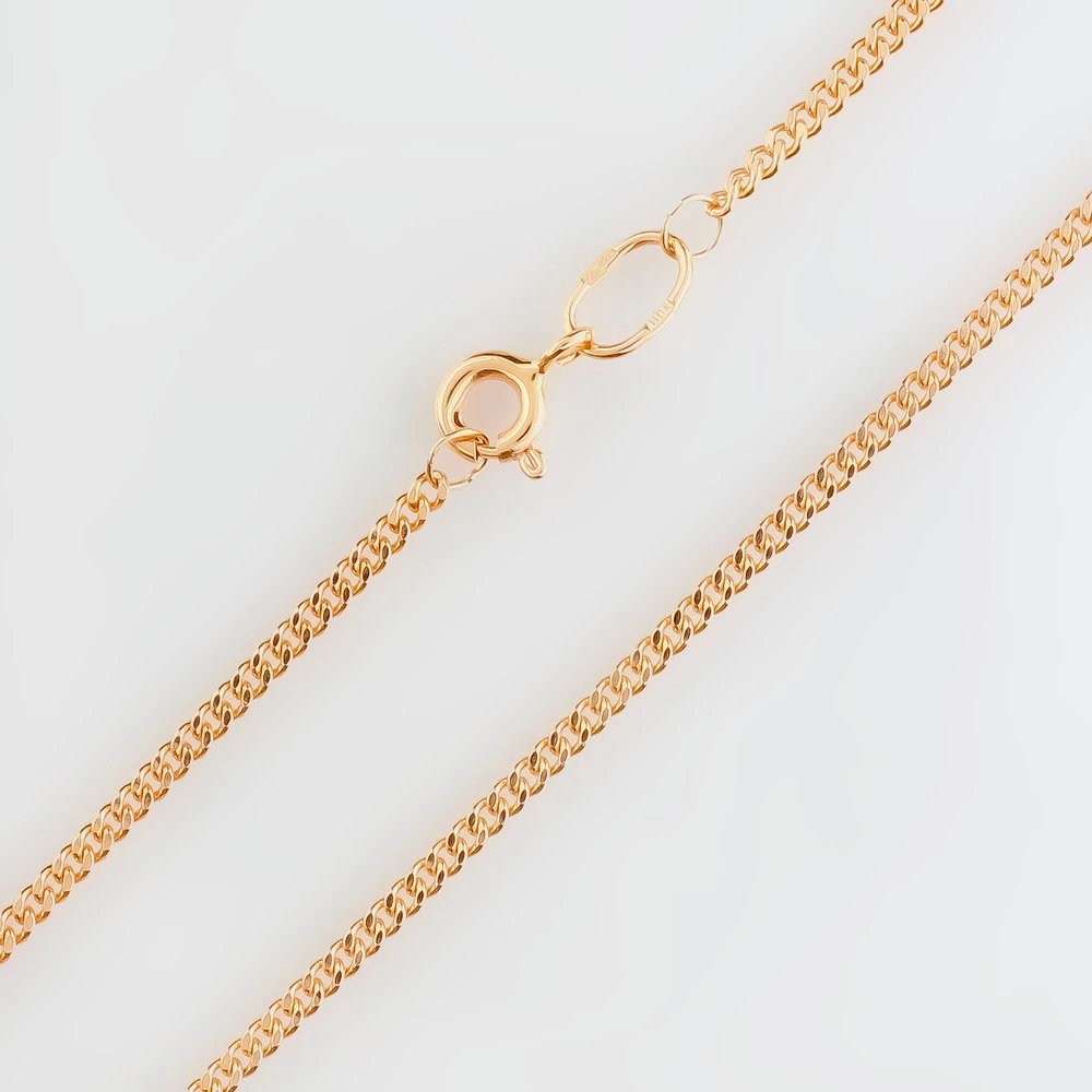 Цепь из красного золота 585 пробы