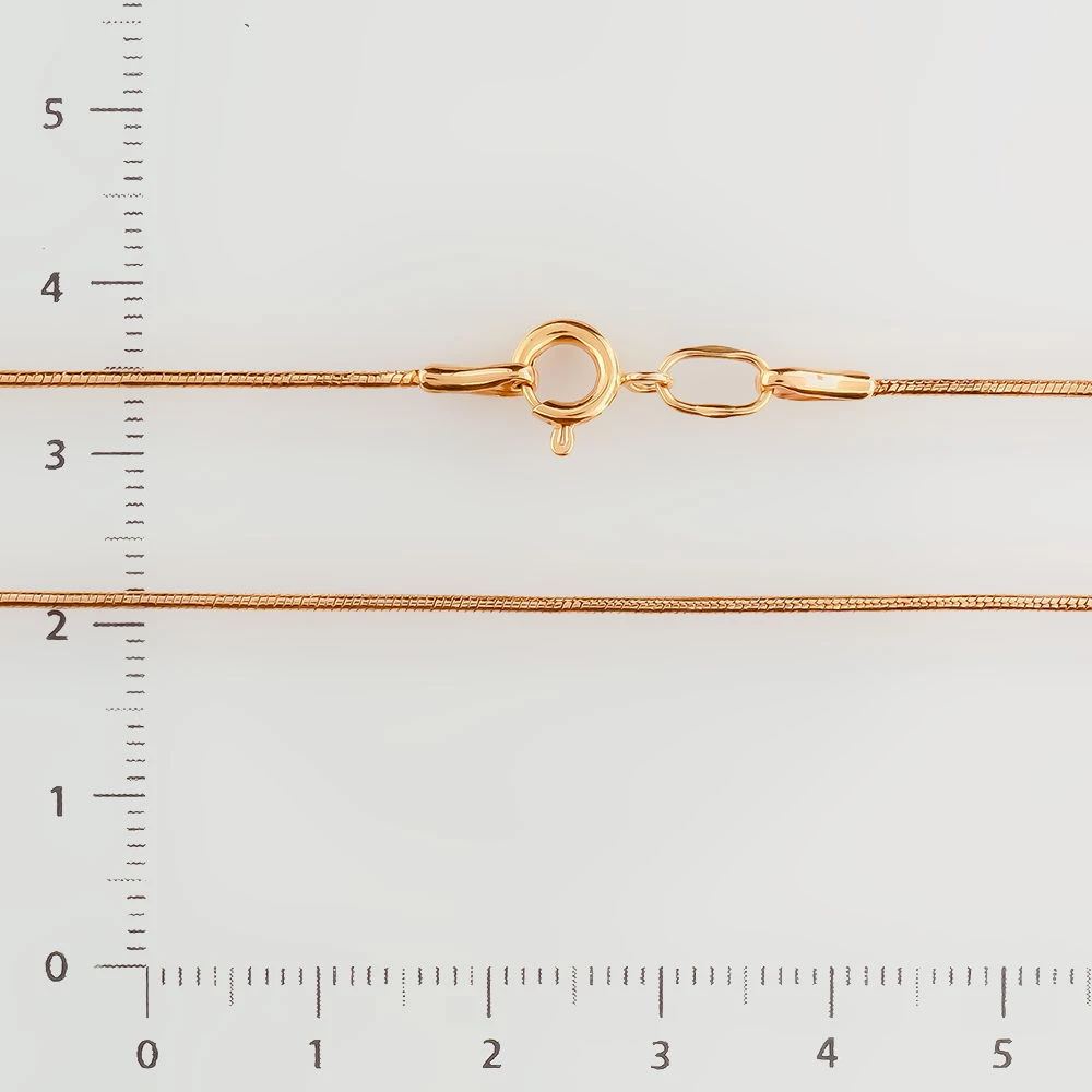 Цепь из красного золота 585 пробы