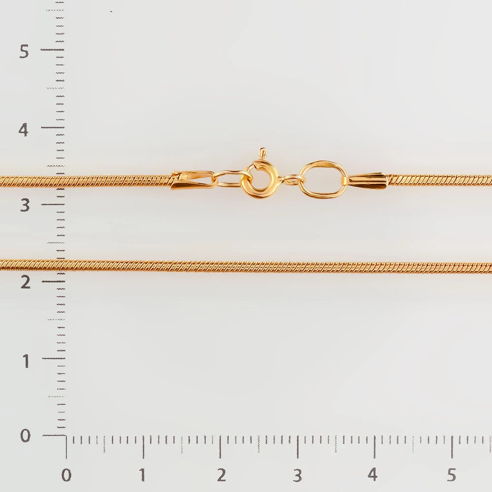 Цепь из красного золота 585 пробы