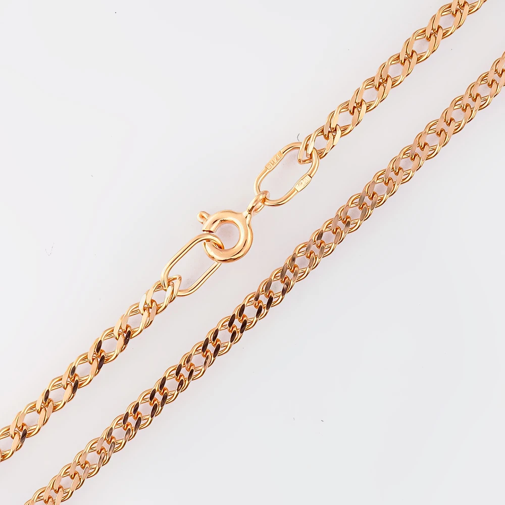 Цепь из красного золота 585 пробы