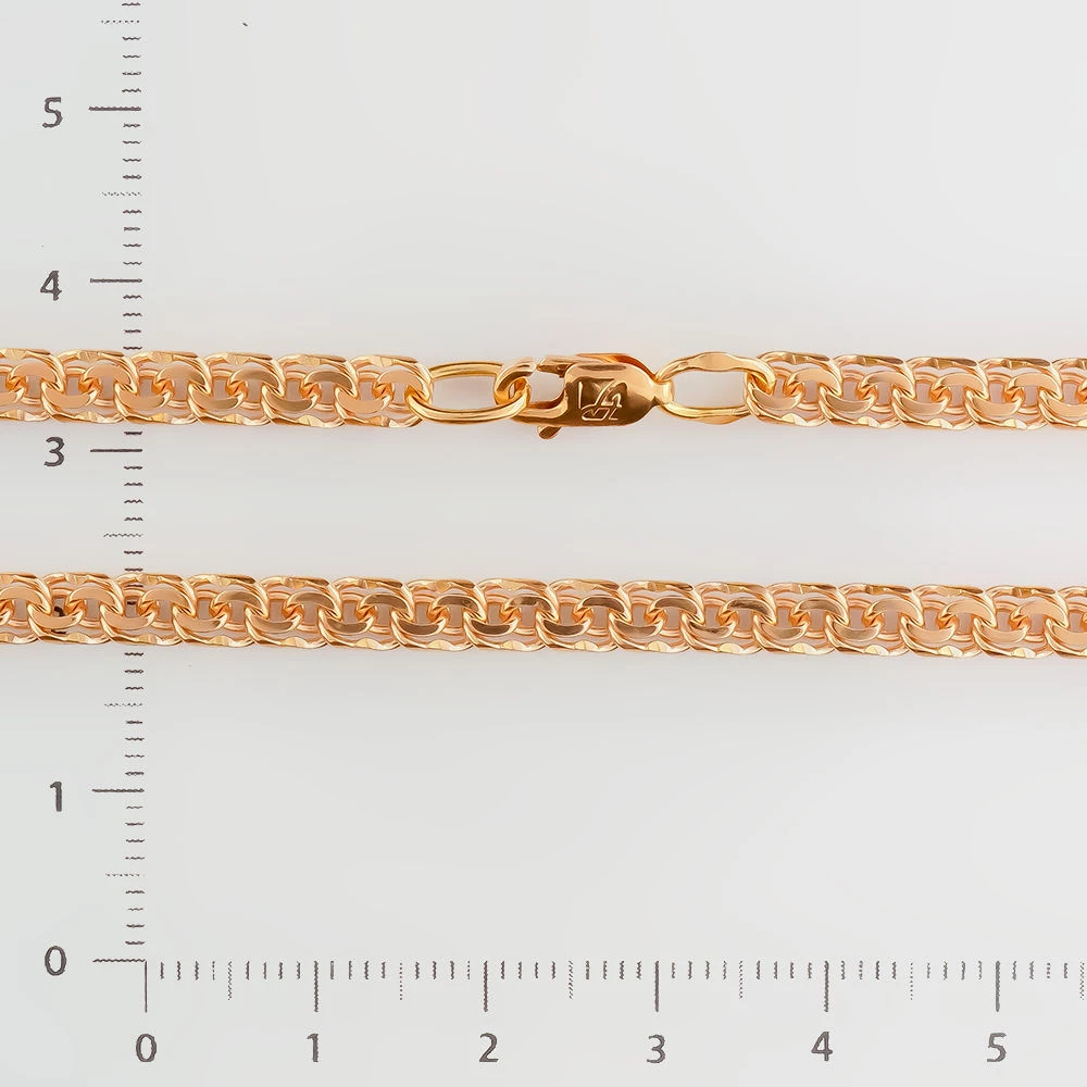 Цепь из красного золота 585 пробы