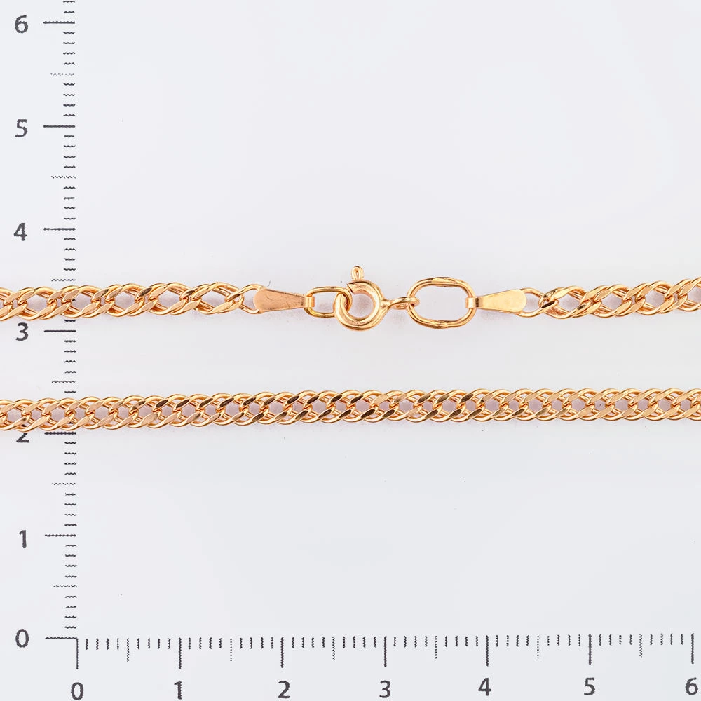 Цепь из красного золота 585 пробы