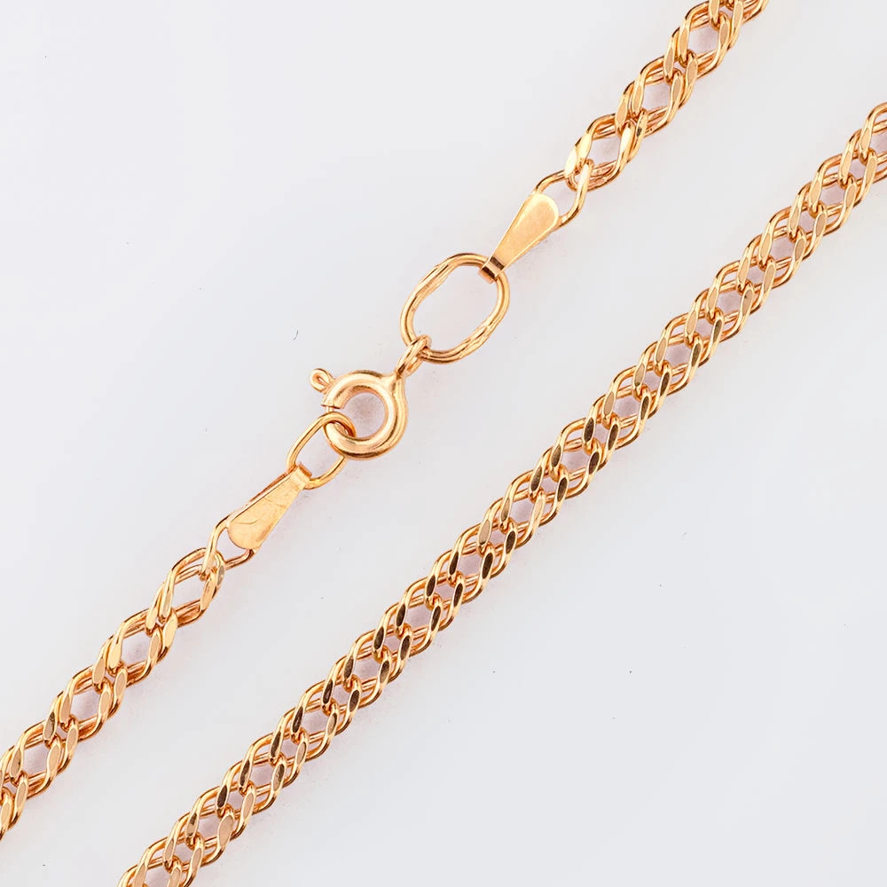 Цепь из красного золота 585 пробы