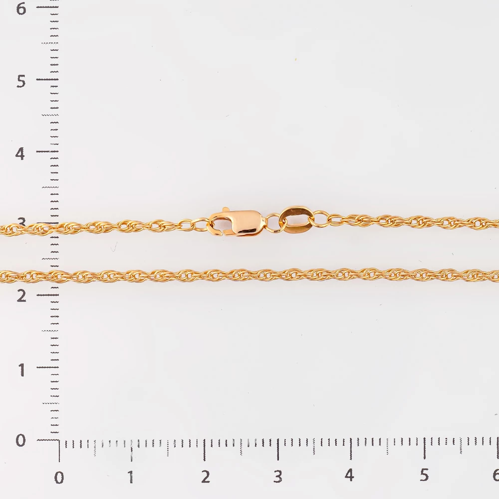 Цепь из красного золота 585 пробы