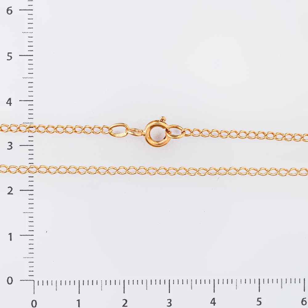 Цепь из красного золота 583 пробы