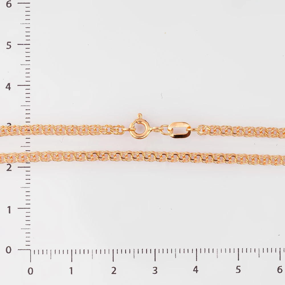 Цепь из красного золота 585 пробы