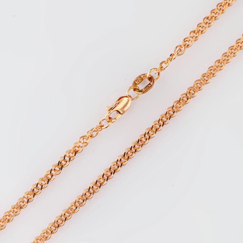 Цепь из красного золота 585 пробы