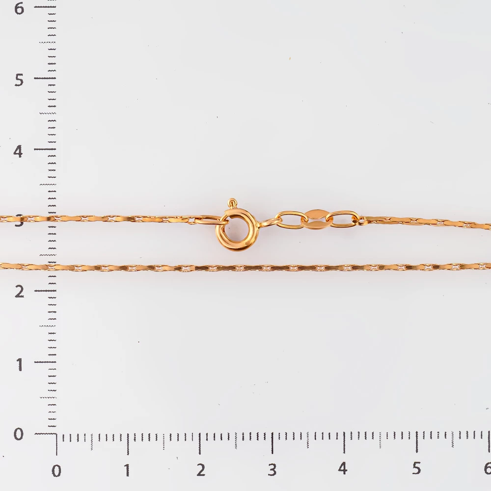 Цепь из красного золота 585 пробы