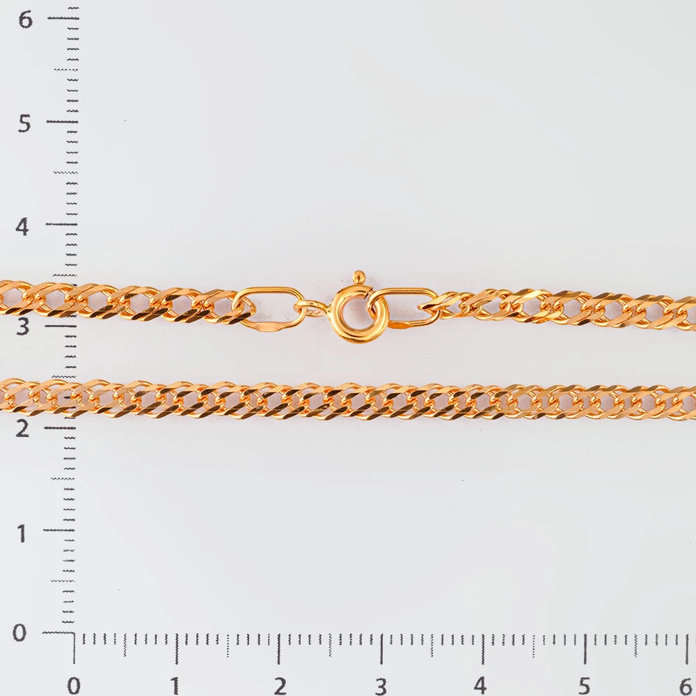 Цепь из красного золота 585 пробы