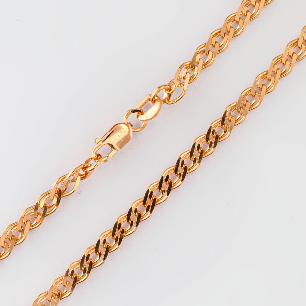 Цепь из красного золота 585 пробы