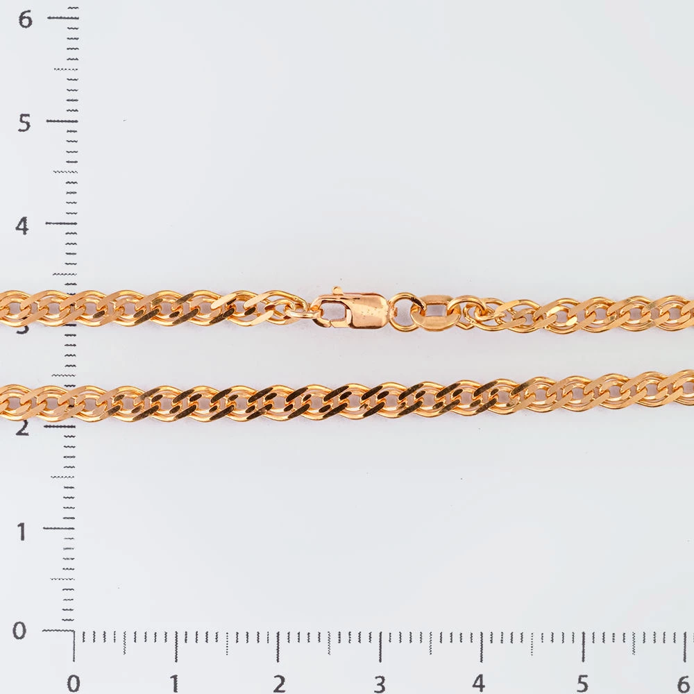 Цепь из красного золота 585 пробы