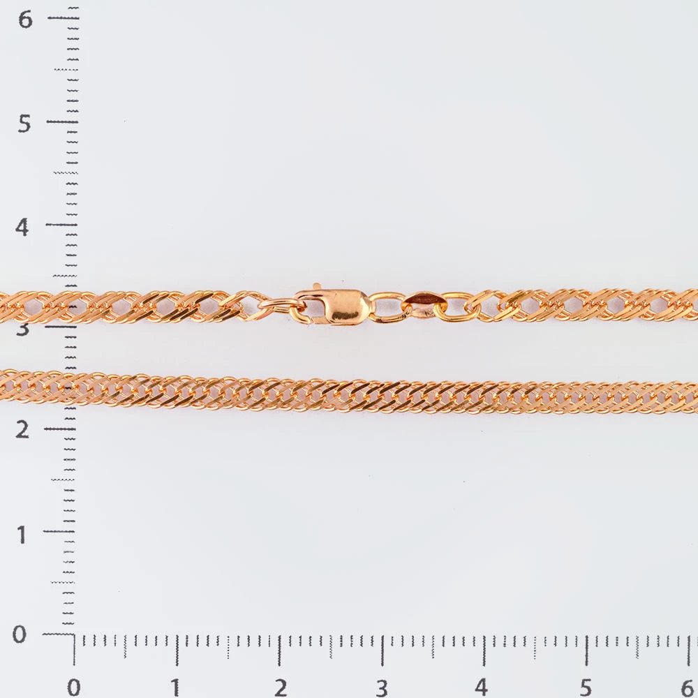 Цепь из красного золота 585 пробы