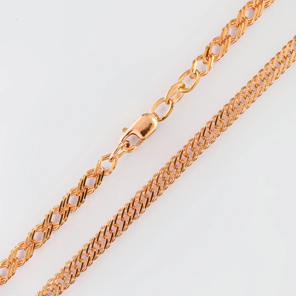 Цепь из красного золота 585 пробы