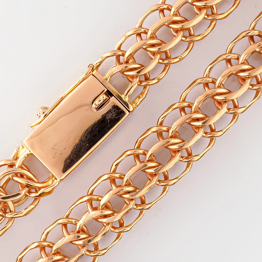 Цепь из красного золота 585 пробы