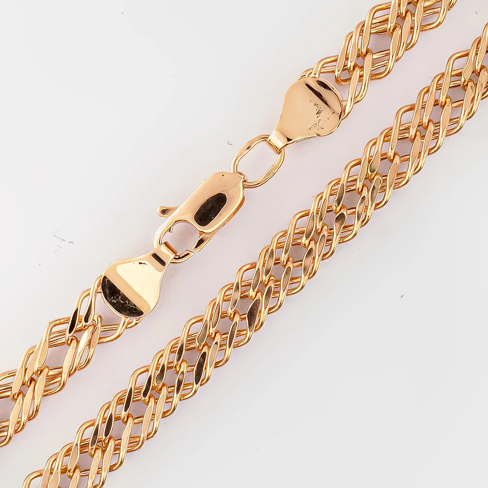 Цепь из красного золота 585 пробы