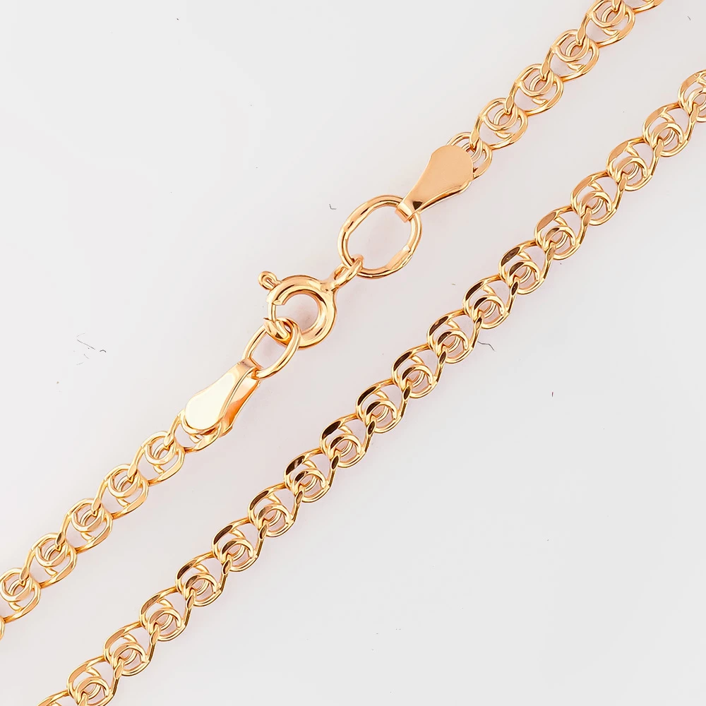 Цепь из красного золота 585 пробы