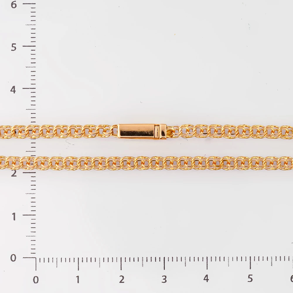 Цепь из красного золота 585 пробы