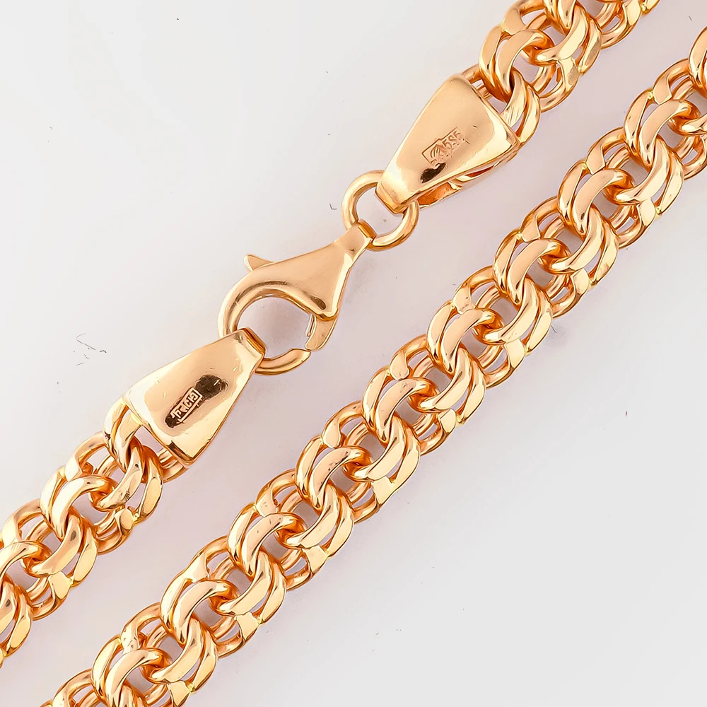 Цепь из красного золота 585 пробы