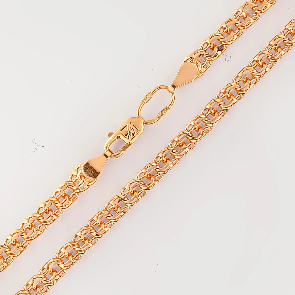 Цепь из красного золота 585 пробы