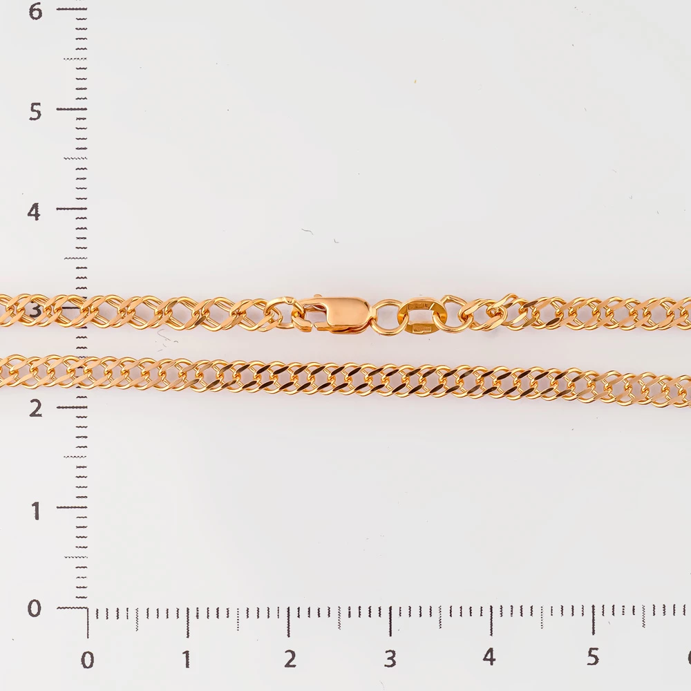 Цепь из красного золота 585 пробы