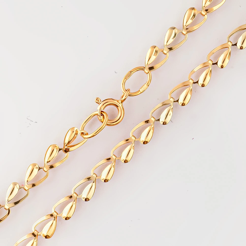 Цепь из красного золота 585 пробы