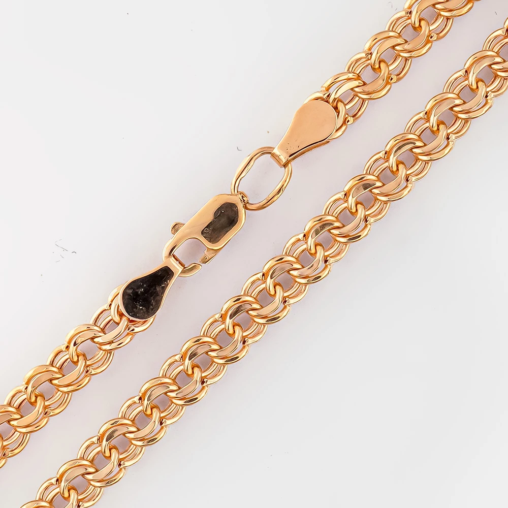 Цепь из красного золота 585 пробы