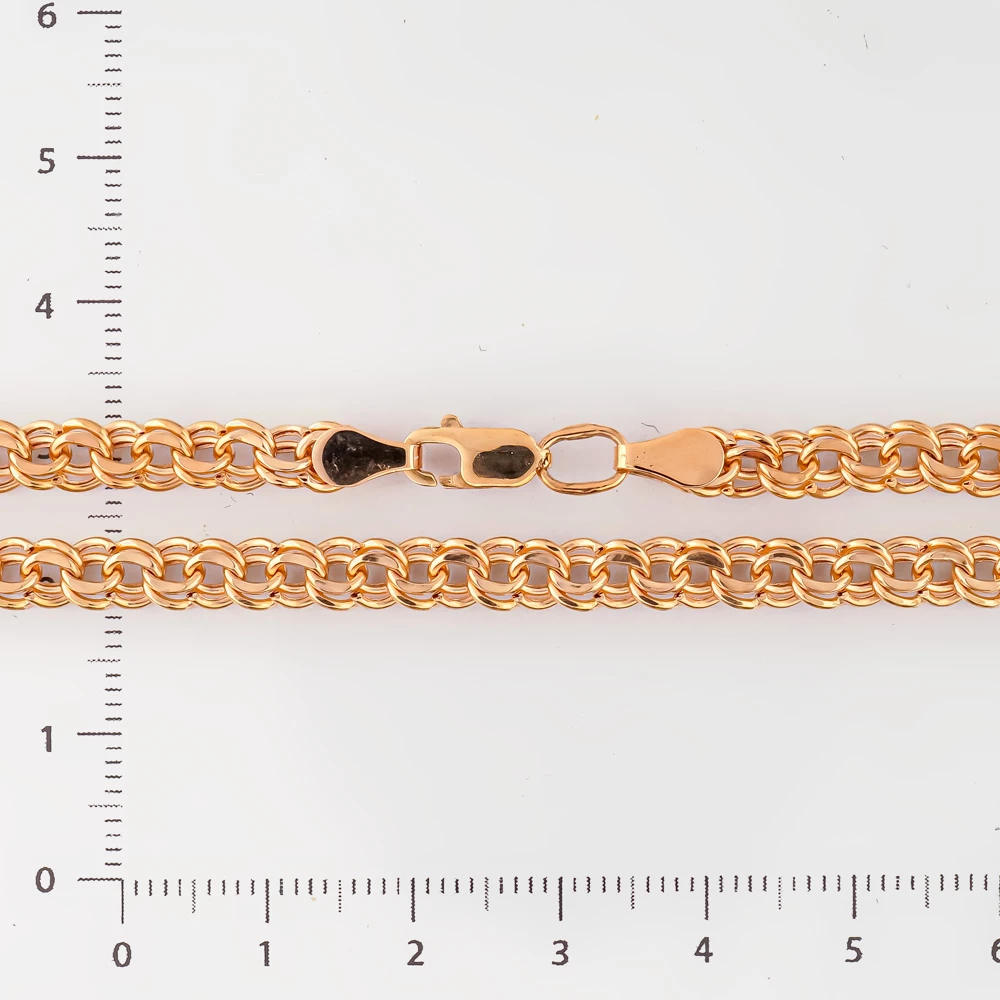 Цепь из красного золота 585 пробы