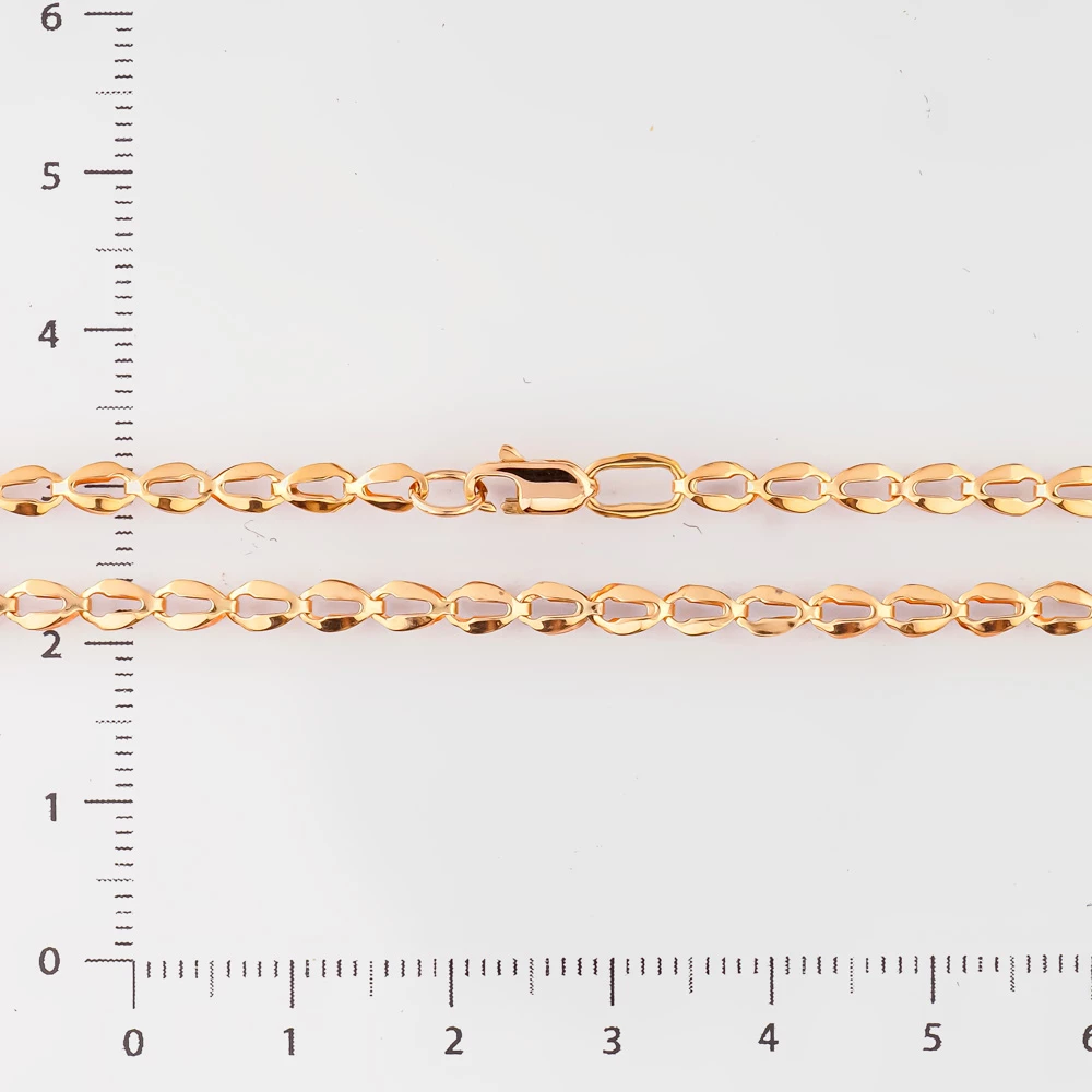 Цепь из красного золота 585 пробы