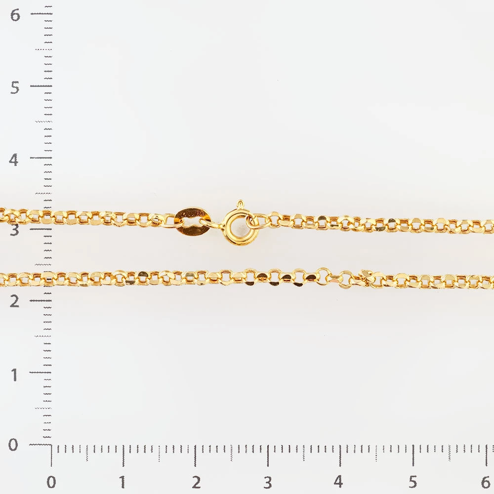 Цепь из желтого золота 585 пробы