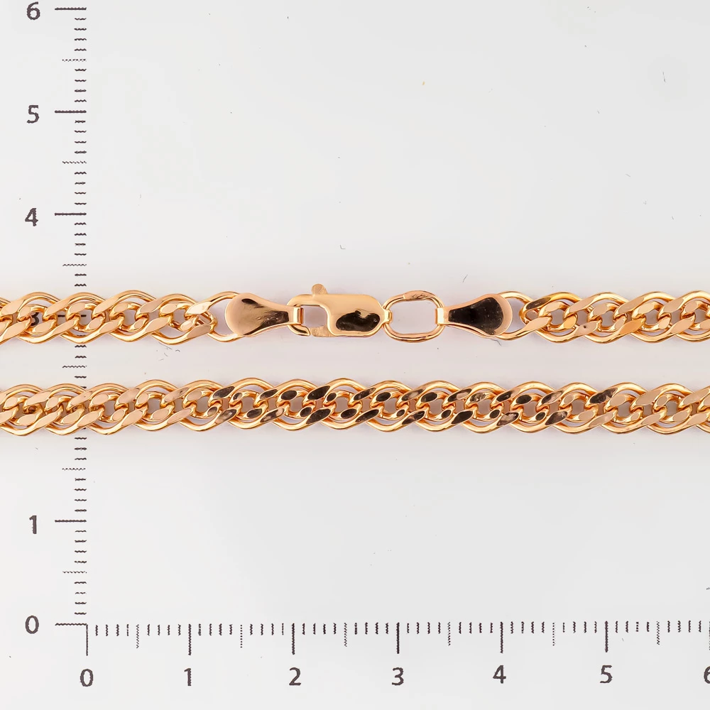 Цепь из красного золота 585 пробы