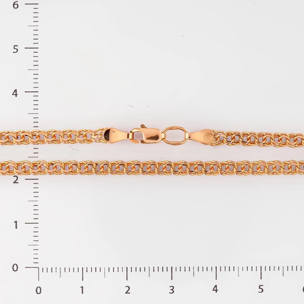 Цепь из красного золота 585 пробы