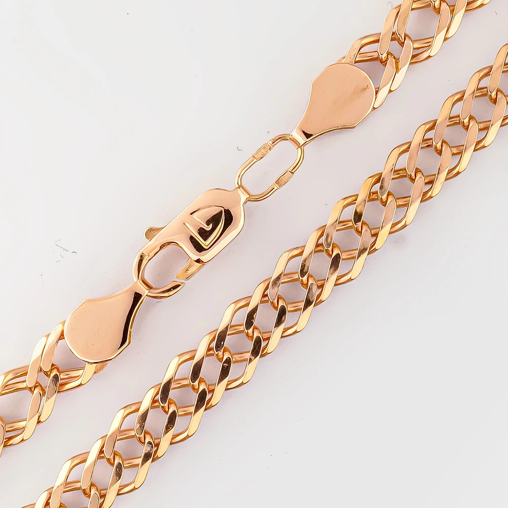 Цепь из красного золота 585 пробы