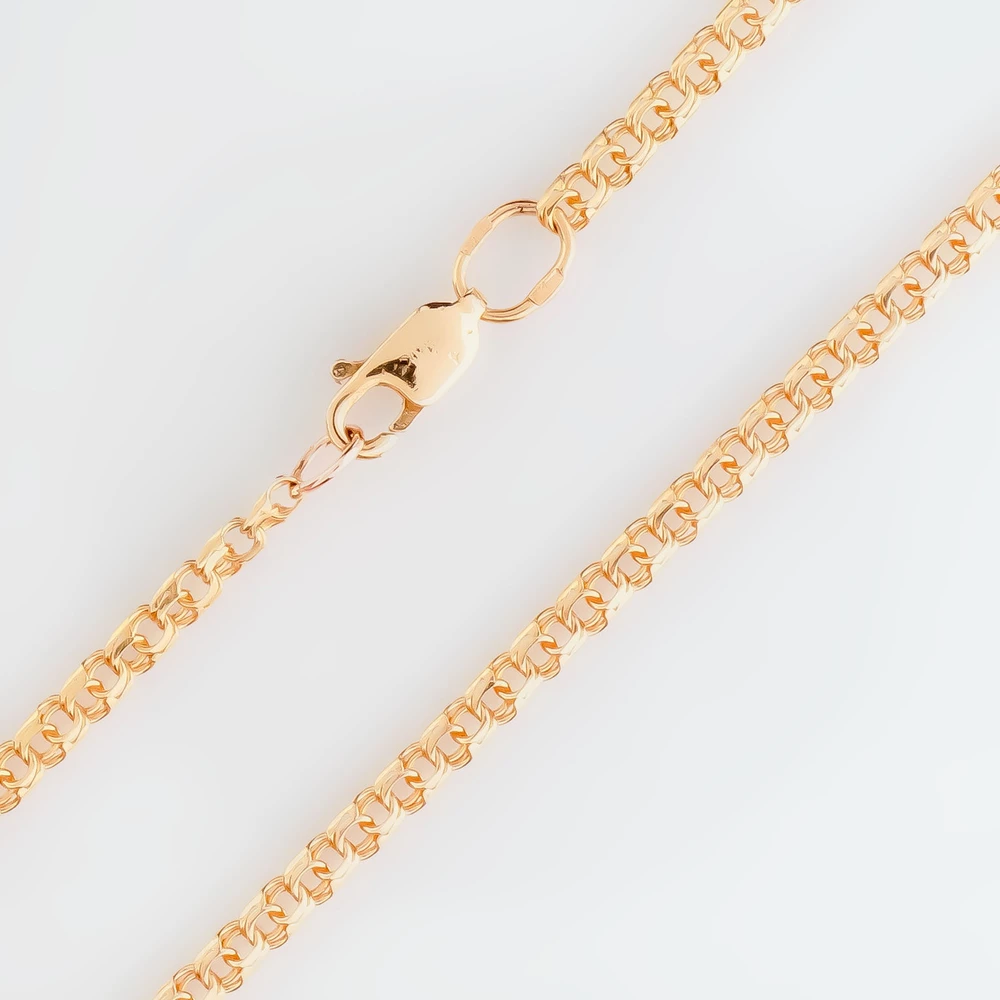 Цепь из красного золота 585 пробы