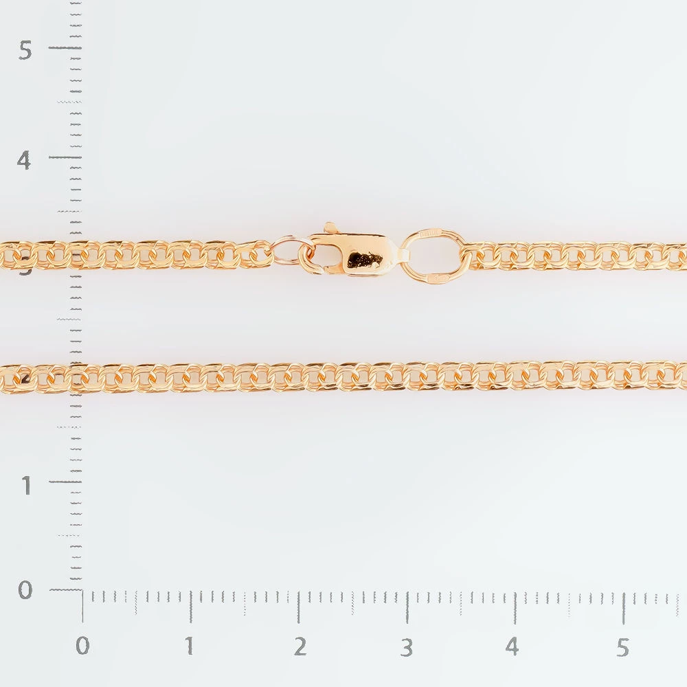 Цепь из красного золота 585 пробы