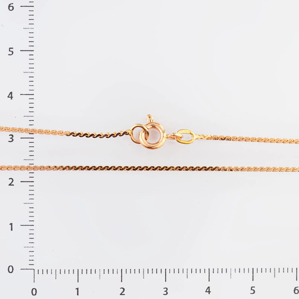 Цепь из красного золота 585 пробы