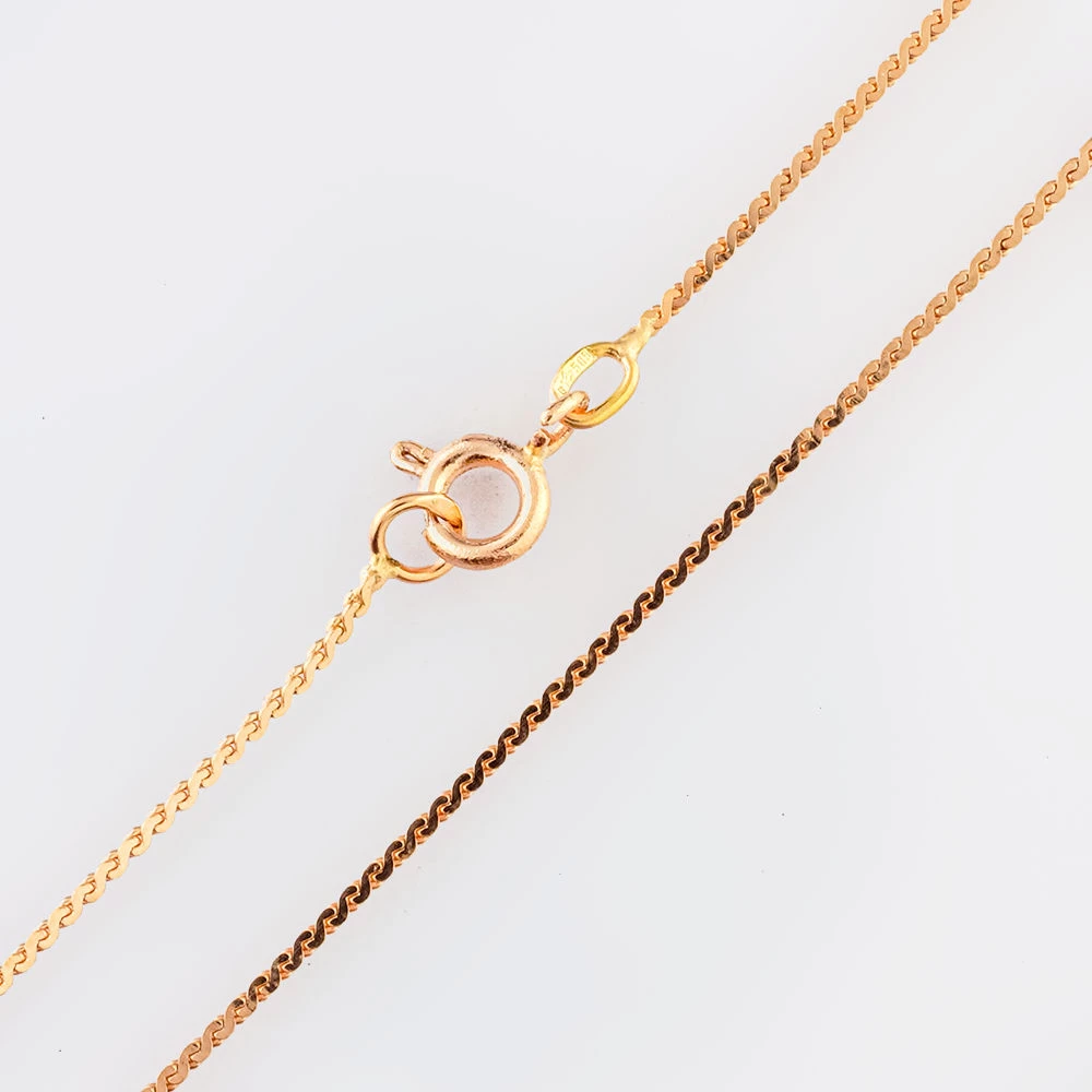 Цепь из красного золота 585 пробы