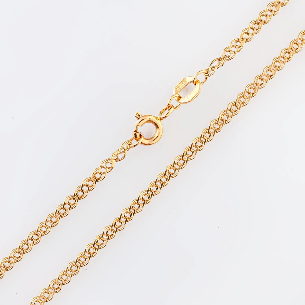 Цепь из красного золота 585 пробы