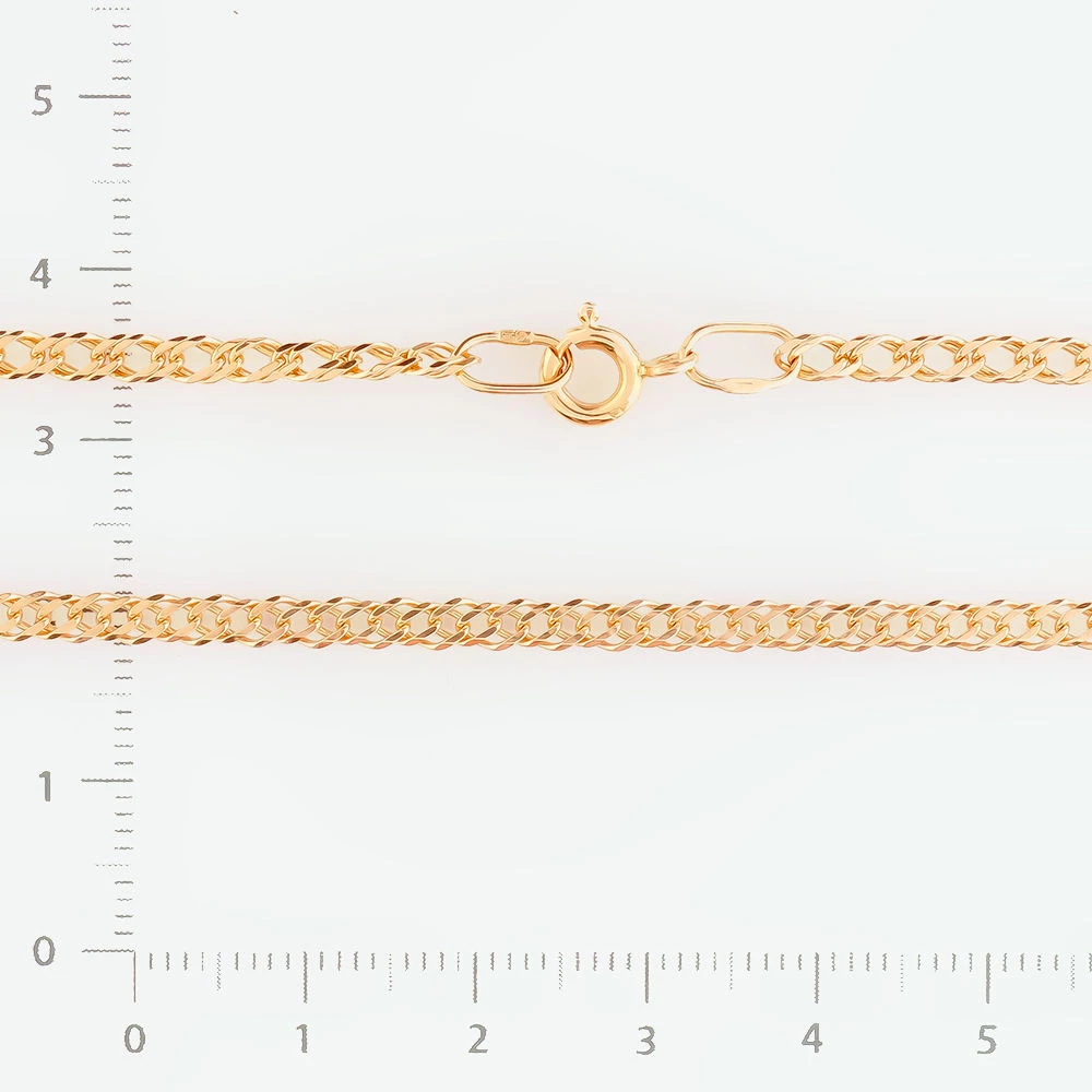 Цепь из красного золота 585 пробы