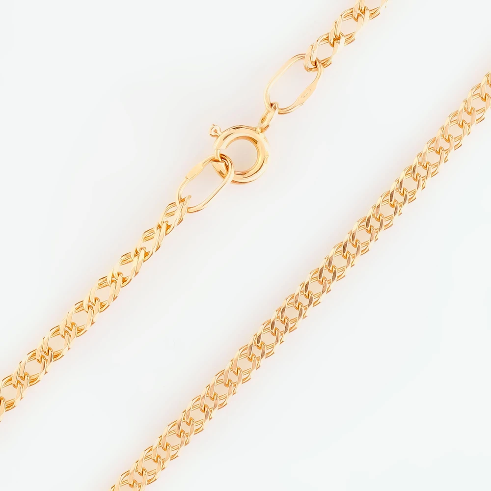 Цепь из красного золота 585 пробы